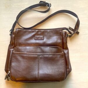 RELIC Brown Crossbody Bag